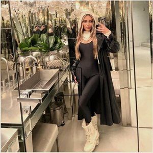 ZARA STRAPLESS JUMPSUIT